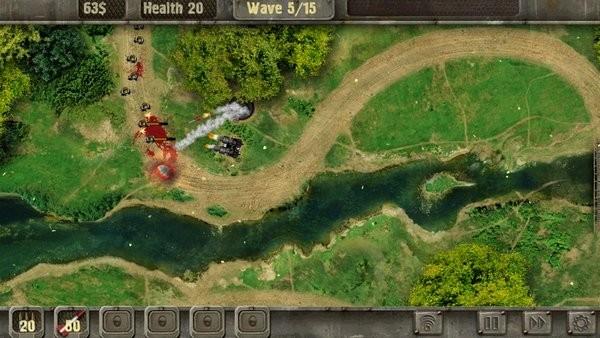 战地防御原型最新版(defense zone original)下载,战地防御原型,塔防游戏