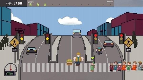 过街警卫模拟手机版下载,过街警卫模拟,过马路游戏,模拟游戏