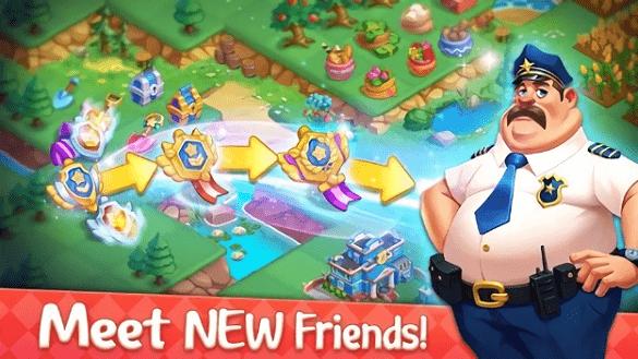 合并梦想小镇游戏(merge farmtown)下载,合并梦想小镇,农场游戏,经营游戏